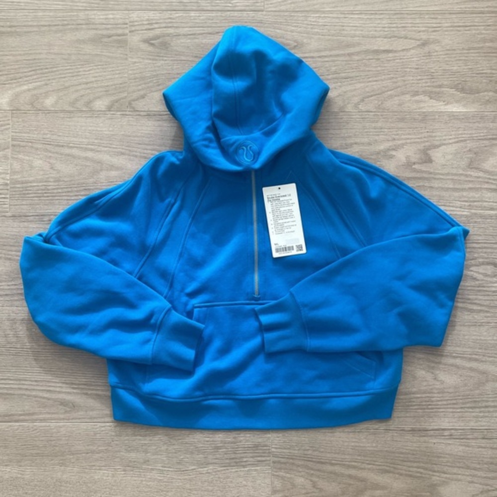 Lululemon half zip scuba hoodie